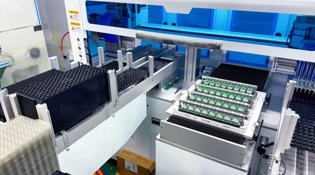Flash storage production line